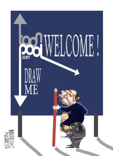 Cartoon: FOR TOON WICH LOVE (medium) by Marian Avramescu tagged mav