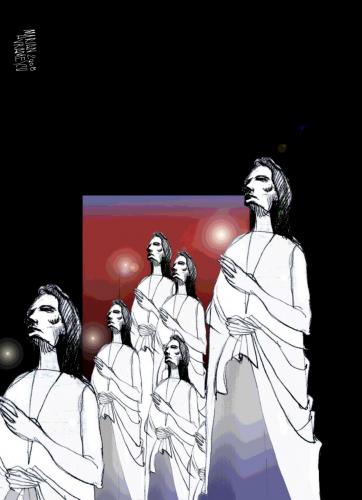 Cartoon: GAZA (medium) by Marian Avramescu tagged mav