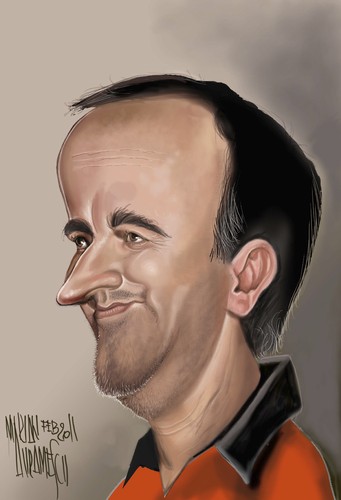 Cartoon: Gerardo Oroz Gomez (medium) by Marian Avramescu tagged mmmmmmmmmmmmm