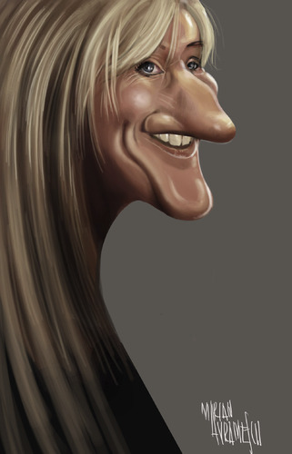 Cartoon: JK ROWLING (medium) by Marian Avramescu tagged mmmmmmmmmmmm