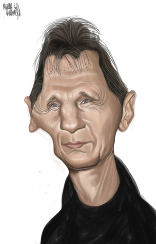 Cartoon: LIAM NEESON (medium) by Marian Avramescu tagged mmmmmmmmmmm