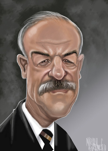 Cartoon: Mustafa Yektaoglu (medium) by Marian Avramescu tagged mmmmmmmmm