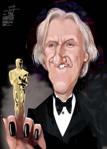 Cartoon: OSCAR 2010 (medium) by Marian Avramescu tagged mmmmmmmmmmmav