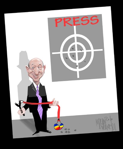 Cartoon: press point RO (medium) by Marian Avramescu tagged mmmmmmmmmm
