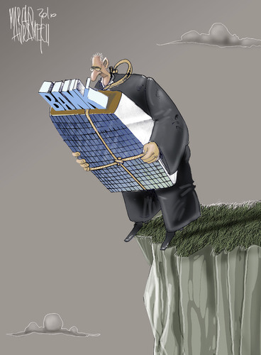 Cartoon: prosperity point ro (medium) by Marian Avramescu tagged mmmmmmmmmmmmmmmmmm