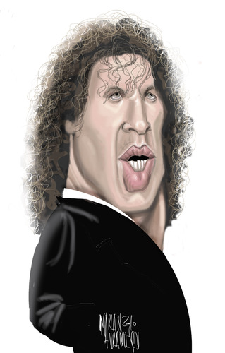 Cartoon: Puyol (medium) by Marian Avramescu tagged mmmmmmmmm