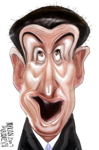 Cartoon: SARKO (medium) by Marian Avramescu tagged mav