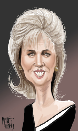 Cartoon: TIPPER GORE it s free (medium) by Marian Avramescu tagged mmmmmmmm