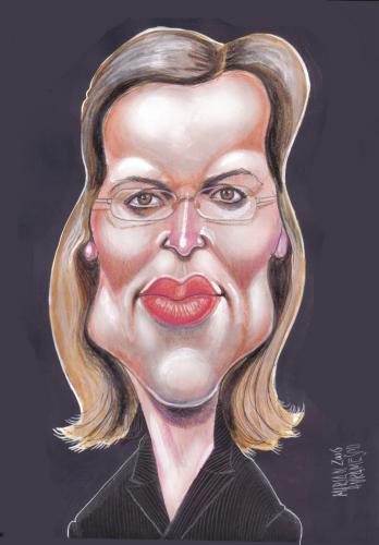 Cartoon: URSULA (medium) by Marian Avramescu tagged mav