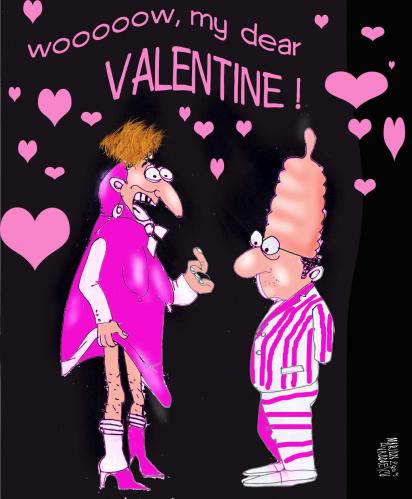 Cartoon: VALENTINE (medium) by Marian Avramescu tagged mav