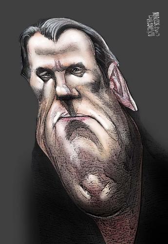 Cartoon: VIKTOR YUSCHENKO (medium) by Marian Avramescu tagged mav