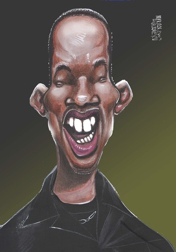 Cartoon: WILL SMITH (medium) by Marian Avramescu tagged mav