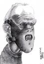 Cartoon: Admiration for Salnavarro (small) by Marian Avramescu tagged hannibal,lecter