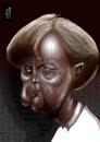 Cartoon: Angela Merkel (small) by Marian Avramescu tagged angela,merkel