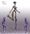 Cartoon: BALLET (small) by Marian Avramescu tagged mmmmmmav