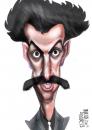 Cartoon: BORAT (small) by Marian Avramescu tagged mav