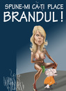 Cartoon: brand point RO (small) by Marian Avramescu tagged mmmmmmmm