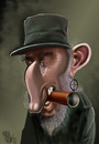 Cartoon: CASTRO (small) by Marian Avramescu tagged mmmmmmmmmmmmmm