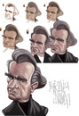 Cartoon: Cioran (small) by Marian Avramescu tagged mmmmmmmmmmmmmm