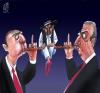 Cartoon: CONSENSUS (small) by Marian Avramescu tagged mav