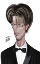 Cartoon: D BOWIE (small) by Marian Avramescu tagged mmmmmmmmmm