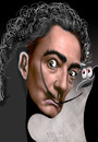 Cartoon: DALI 3 (small) by Marian Avramescu tagged mav