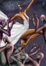 Cartoon: dance (small) by Marian Avramescu tagged mav