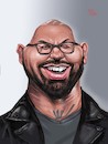 Cartoon: DAVE BAUTISTA (small) by Marian Avramescu tagged mm