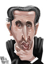 Cartoon: DAVID LEVINE II (small) by Marian Avramescu tagged homage