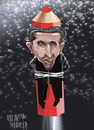 Cartoon: DAVID LEVINE III (small) by Marian Avramescu tagged mav