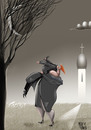 Cartoon: end (small) by Marian Avramescu tagged mmmmmmmmm