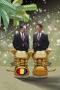 Cartoon: future for RO (small) by Marian Avramescu tagged mav