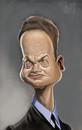 Cartoon: Gary Sinise (small) by Marian Avramescu tagged mmmmmmmmmmmm