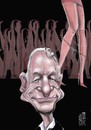 Cartoon: H HEFNER (small) by Marian Avramescu tagged mav