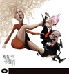 Cartoon: harmony after election (small) by Marian Avramescu tagged mmmmmmmmmm