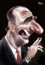 Cartoon: Jacques Chirac (small) by Marian Avramescu tagged chirac