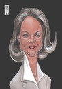 Cartoon: JODIE FOSTER (small) by Marian Avramescu tagged mav