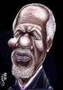 Cartoon: Koffi Anan (small) by Marian Avramescu tagged kofi,anan