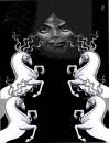 Cartoon: legend (small) by Marian Avramescu tagged michael,jackson