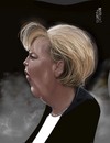 Cartoon: Merkel (small) by Marian Avramescu tagged mav