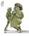 Cartoon: MERKEL STEINMEIER (small) by Marian Avramescu tagged merkel,steinmeier