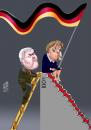 Cartoon: MERKEL STEINMEIER (small) by Marian Avramescu tagged merkel,steinmeier