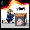 Cartoon: MERKEL STEINMEIER (small) by Marian Avramescu tagged merkel,steinmeier