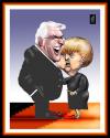 Cartoon: MERKEL STEINMEIER (small) by Marian Avramescu tagged merkel,steinmeier