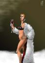 Cartoon: Miss winter 2009 (small) by Marian Avramescu tagged mav