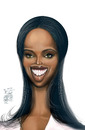 Cartoon: NAOMI (small) by Marian Avramescu tagged mav