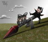 Cartoon: NC (small) by Marian Avramescu tagged nnnnnnnnnnnn