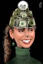 Cartoon: NICOLE BUFFETT (small) by Marian Avramescu tagged mmmoney