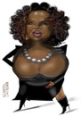 Cartoon: OPRAH 2 (small) by Marian Avramescu tagged mav