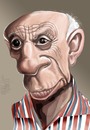 Cartoon: PICASSO (small) by Marian Avramescu tagged mmmmmmmm